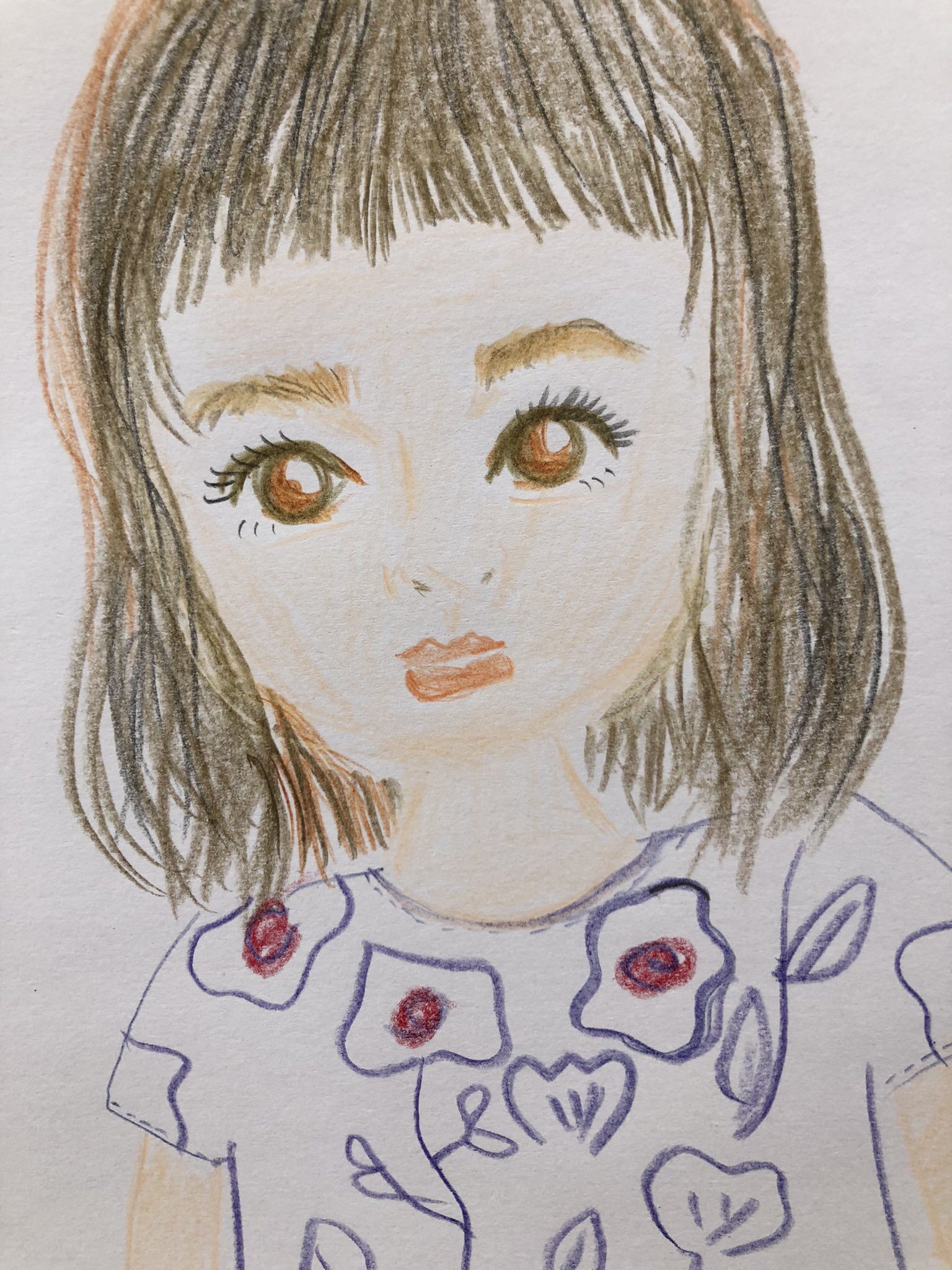 田中みな実が描いた姪の絵